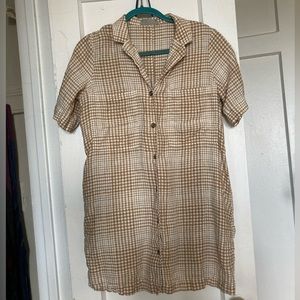 Everlane Linen Workwear Dress